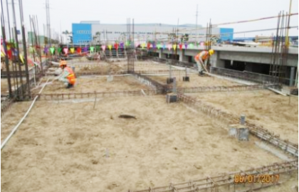 Những hình ảnh đầu tiên trên công trường dự án Kho Lạnh Swire Việt Nam